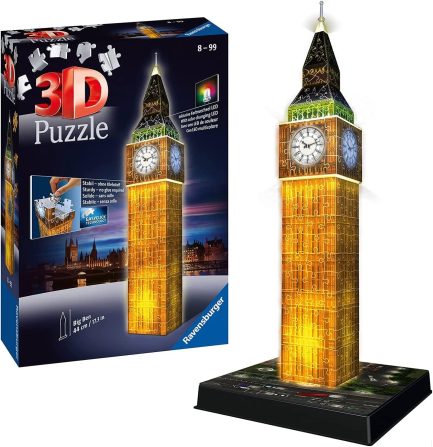 Puzzle Big Ben at Night 216pcs Ravensburger (12588) - Image 2