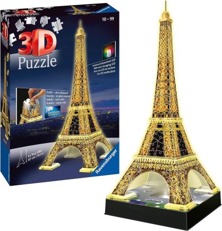 Puzzle 3D Ο Πύργος του Άιφελ Night Edition 216pcs Ravensburger (12579) - Image 2