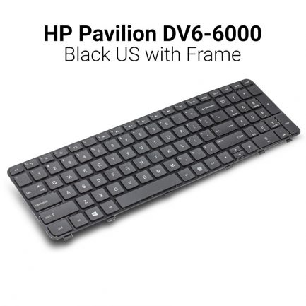 Πληκτρολόγιο για HP Pavilion DV6-6000 DV6-6100 DV6-6b00 DV6-6135TX DV6-6140US DV6-6120TX Series (OEM) - Image 2