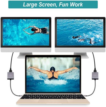 USB Type C (Thunderbolt) to HDMI 4 K UHD, Benfei USB 3.1 (USB) to HDMI Adapter Male to Female Cable Adapter Converter for Apple MacBook 2015-2017 [2016] BENFEI - Image 6