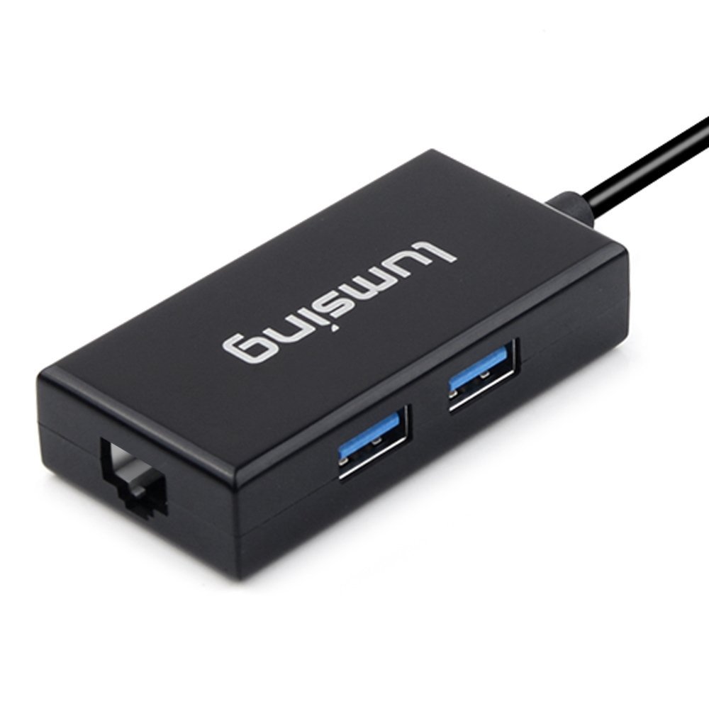 Lumsing® USB 3.1 Type-C to RJ45 LAN Ethernet Port & 2 x USB 3.0 Hub for USB Type-C Devices (Including New 12" Macbook, Google Chromebook Pixel, Microsoft Surface Pro 4) - Image 2