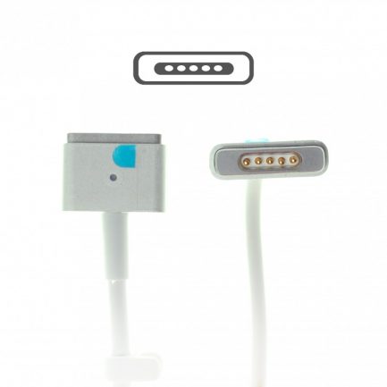 Φορτιστής – Τροφοδοτικό για Apple Macbook Air 11 13 A1436 A1465 A1466 MD223 MD224 MD231 MD232 MD592 MD711 MD712 Magsafe 2 Magnetic 5 pin 14.85V 3.05A 45W (OEM) - Image 3