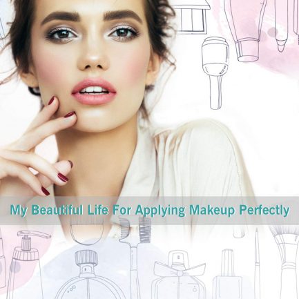 Σετ πινέλα Efforty Make Up 11 Pieces 3D Mermaid Makeup Brushes Synthetic Kabuki Cosmetics Blush Eyeliner Face Powder Brush Makeup Brush Set - Image 6