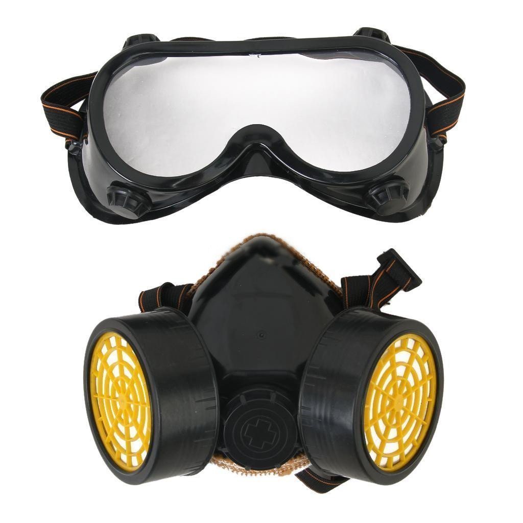 Защитные очки от пыли. Респиратор и защитные очки. Маска респиратор + очки. Маска с очками защитная.