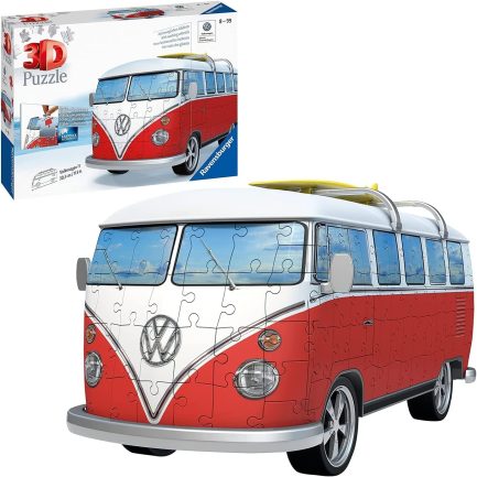 Ravensburger 3D Puzzle VW Bus T1 Surfer Edition 162pcs (12516) - Image 2