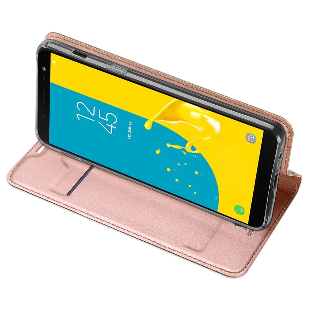 DUX DUCIS Skin Pro Bookcase type case for Samsung Galaxy J6 2018 J600 Gold Rose - Image 5