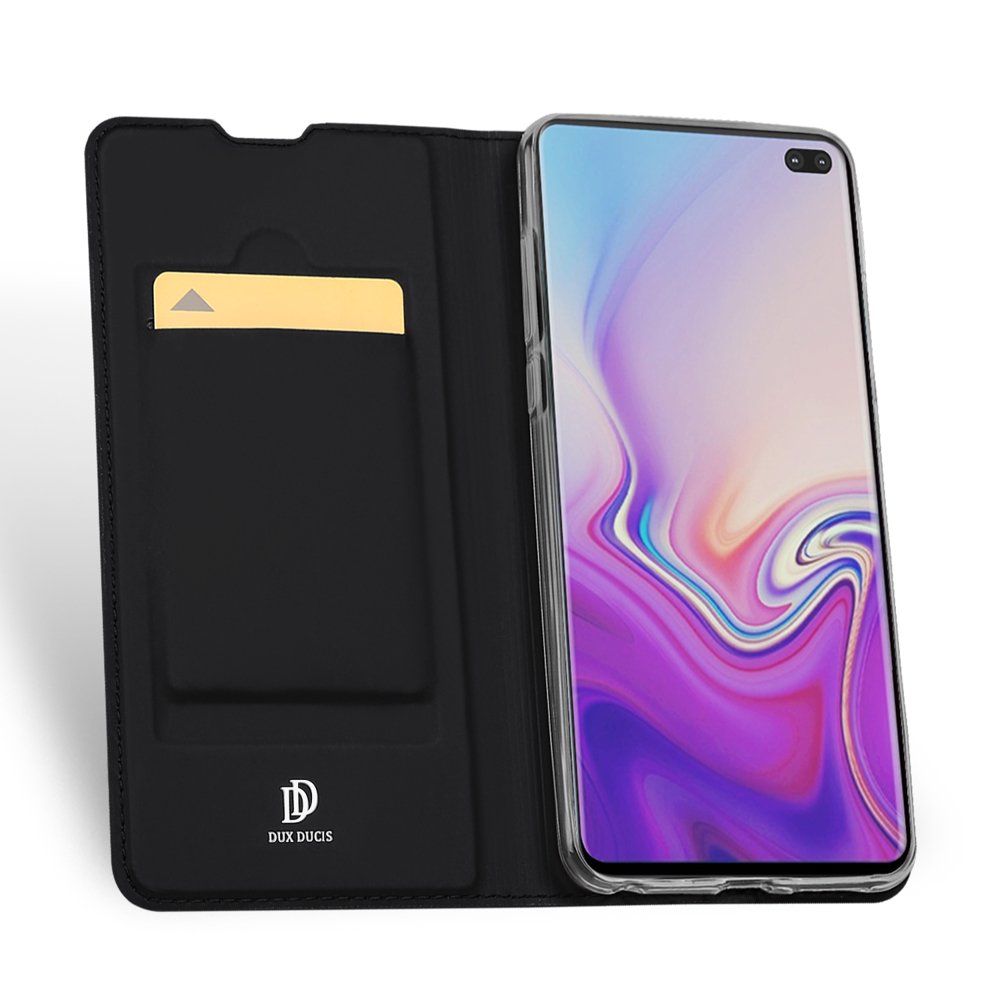DUX DUCIS Skin Pro Bookcase type case for Samsung Galaxy S10 Plus black - Image 3