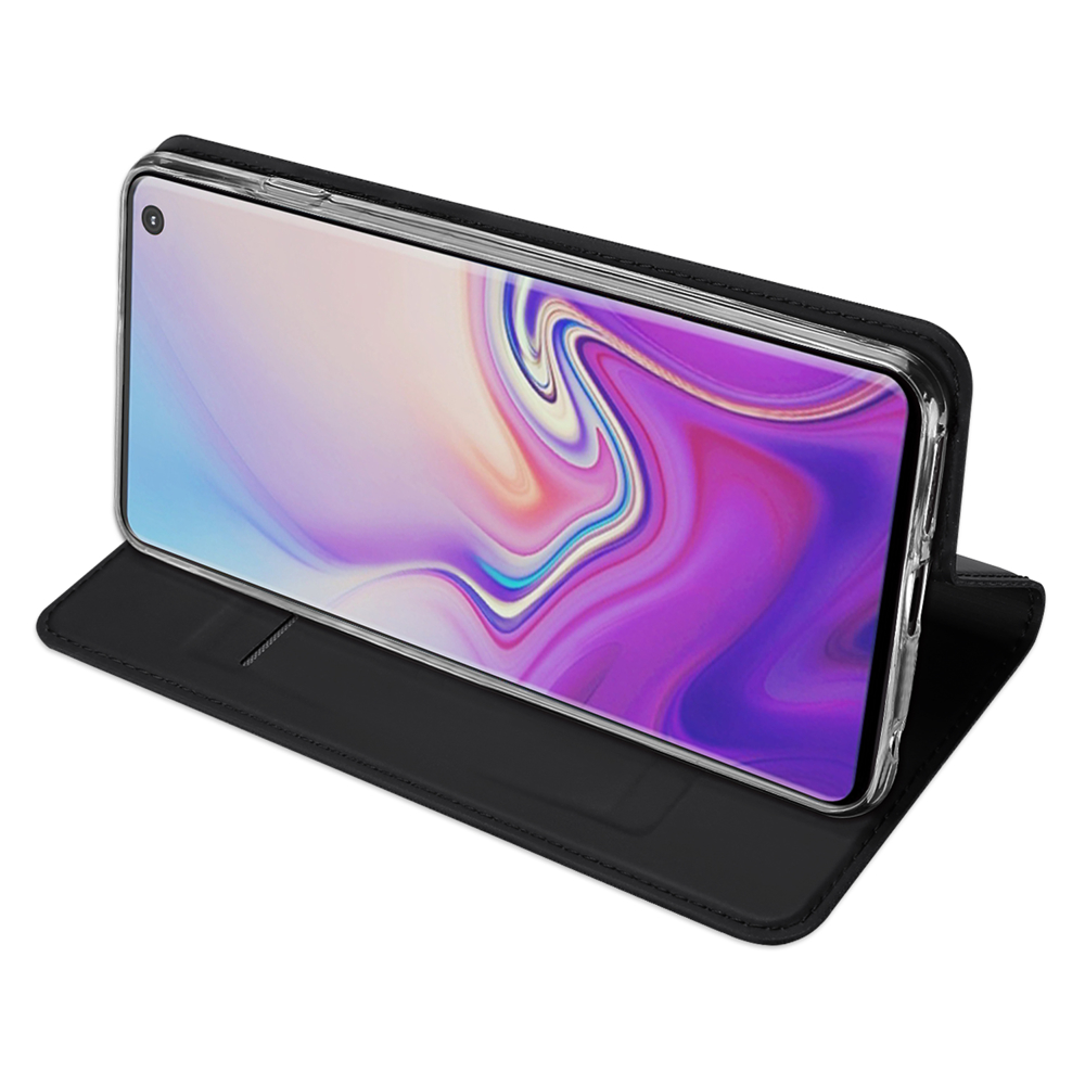 DUX DUCIS Skin Pro Bookcase type case for Samsung Galaxy S10 black - Image 5