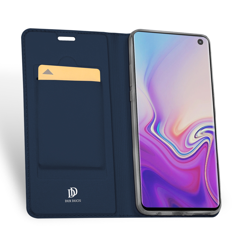 DUX DUCIS Skin Pro Bookcase type case for Samsung Galaxy S10e blue - Image 3