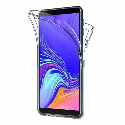 Samsung Galaxy A30 - 360 Degree Full Body Clear Soft TPU Case Cover Clear (oem) - Image 3