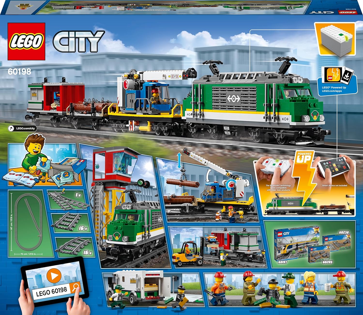LEGO® City: Cargo Train (Φορτηγό Τρένο) 60198 - Image 9