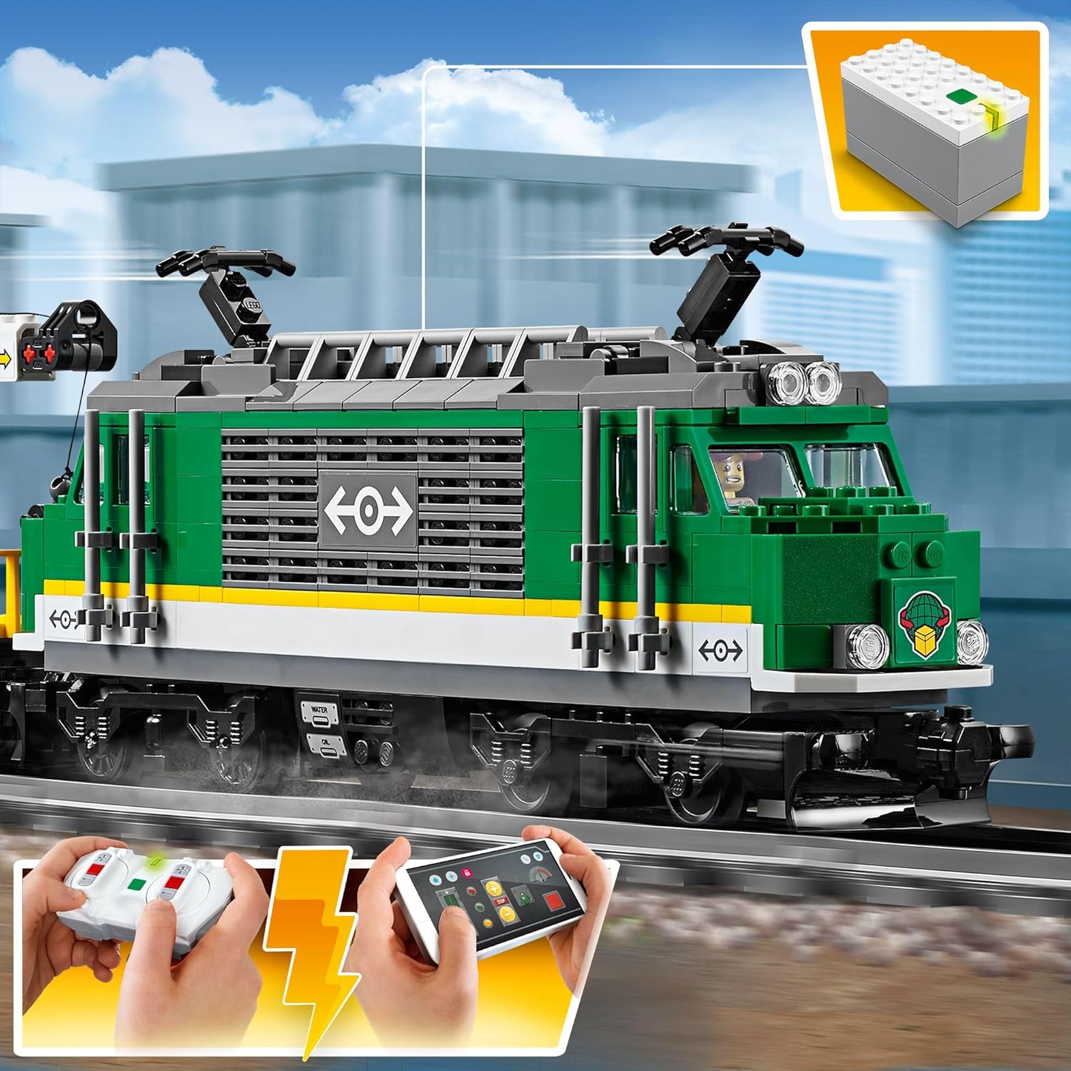 LEGO® City: Cargo Train (Φορτηγό Τρένο) 60198 - Image 5
