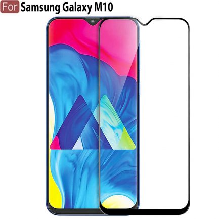 Samsung Galaxy M10 - [Full Coverage] Full Tempered Glass 5D Curved 9H Black(Με πλήρη εφαρμογή σε όλα τα σημεία και όχι μόνο στις άκρες.) - Image 2