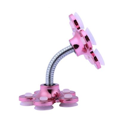 Universal Βάση Κινητού Sucker Stand Holder 360° Rotatable Multi-Angle Phone Holder (pink) - Image 7
