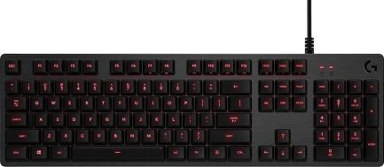 Logitech G413 Carbon Red Mechanical Gaming Keyboard Part No: 920-008310 - Image 2
