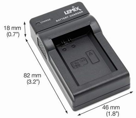 Lemix Φορτιστής NP-FW50 Battery Charger kit for Sony Alpha a6500, a6300, a6000, a7s, a7, a7s ii, a5100, a5000, a3000, a7r, a7 ii, NEX-3, NEX-3N, NEX-5, NEX-5N, NEX-5R, NEX-5T, NEX-6, NEX-7, NEX-C3 - Image 4