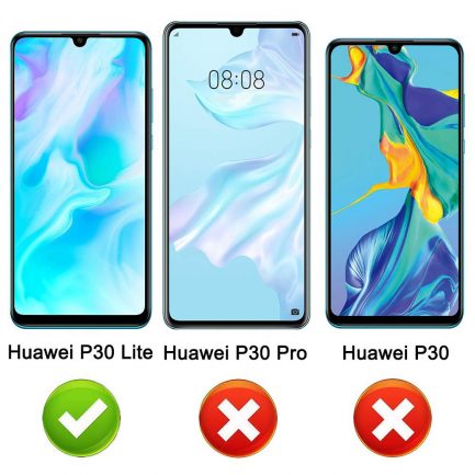Huawei P30 Lite - [Full Coverage] Full Tempered Glass 9D Curved 9H Black(Με πλήρη εφαρμογή σε όλα τα σημεία και όχι μόνο στις άκρες.) - Image 2