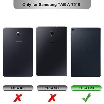 Samsung Galaxy Tab A 10.1 Inch SM-T510,SM-T515 2019 ,Tempered Glass Screen [9H Hardness] [Crystal Clear] [Scratch-Resistant] [Bubble Free] [Easy Installation] (OEM) - Image 2