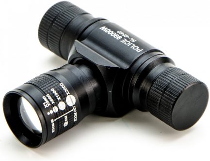 Bailong Police BL-6660 Police 50000w Επαναφορτιζόμενος Φακός Κεφαλής Zoom in X1/Zoom-Out X2000 - Image 3