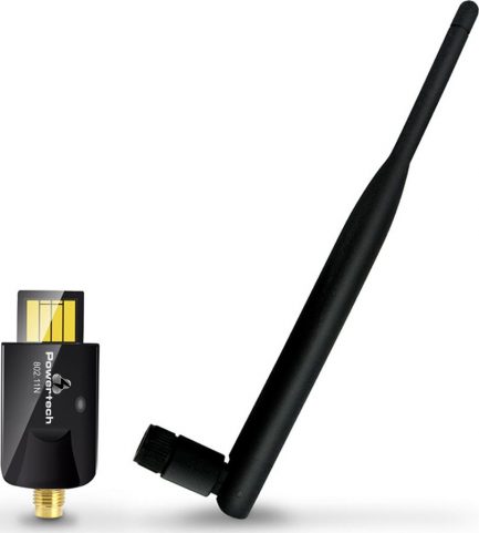 Powertech PT-695 Wireless USB adapter, 150Mbps, 2.4GHz, 5dBi, MT7601 - Image 3
