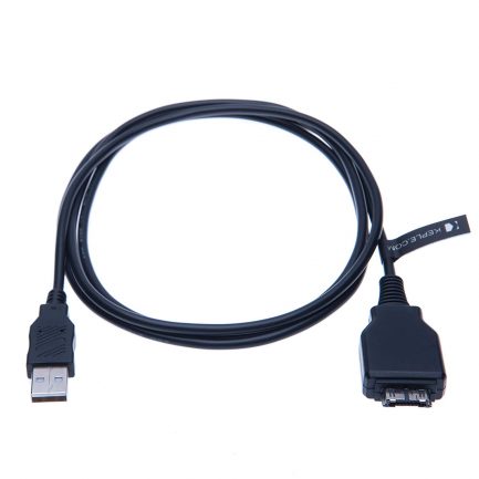 Καλώδιο Δεδομένων USB  with Sony Cybershot DSC-HX1 DSC-HX5 DSC-H20 DSC-H55 DSC-TX7 DSC-TX9 DSC-T500 DSC-T900 DSC-W210 DSC-W215 DSC-W220 DSC-W230 DSC-W270 DSC-W275 DSC-W290 Cameras (P-UK/SONY/VMC/MD2/12) - Image 3