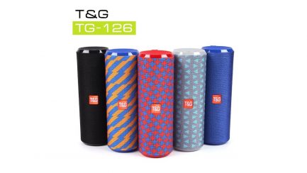 Φορητό Ηχείο T&G TG-126 10W, Κανάλια: 2.0 -  Red - Image 2
