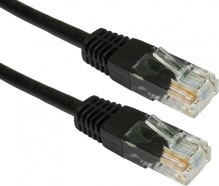 Powertech U/UTP Cat.6e Cable 20m Μαύρο (CAB-N078)