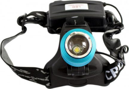 Bailong BL-2199-2 Αδιάβροχος Επαναφορτιζόμενος Φακός Κεφαλής Led με Zoom και Blue Light - Image 3