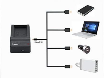 Φορτιστής Ultra Slim USB Charger for Canon LP-E12 Battery Συμβατός με CANON EOS 100D / EOS M (EF-M) / EOS M10 / EOS M50 / EOS M100 / EOS M200 / EOS Rebel SL1 / SX70 HS - Image 3