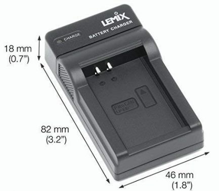 Φορτιστής Ultra Slim USB Charger for Canon LP-E12 Battery Συμβατός με CANON EOS 100D / EOS M (EF-M) / EOS M10 / EOS M50 / EOS M100 / EOS M200 / EOS Rebel SL1 / SX70 HS - Image 2