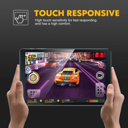 Samsung Galaxy Tab A 10.5 inch 2018 (SM-T590/T595), Clear High Definition Tempered Glass Film Compatible with Galaxy Tab A 10.5 inch (2018) - Image 4