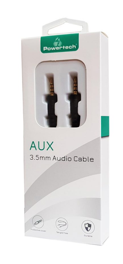 Powertech Cable 3.5mm male - 3.5mm male 2m (PTR-0070) - Image 2