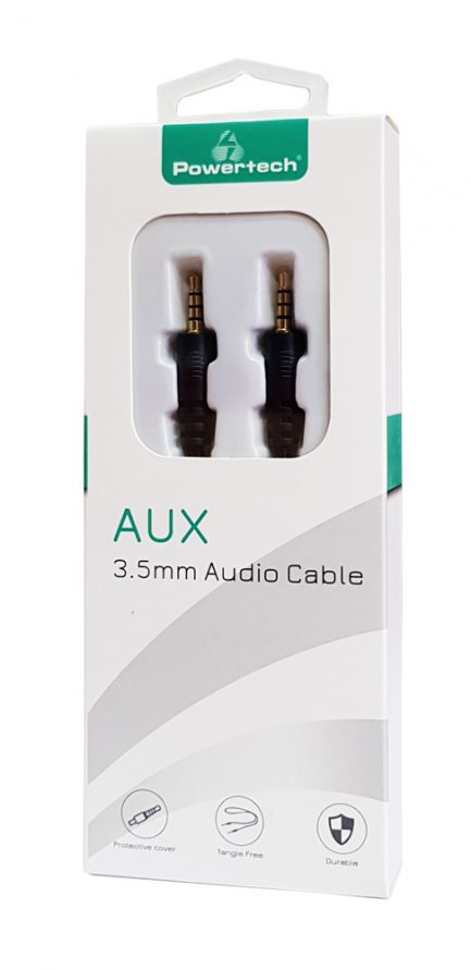 Powertech Cable 3.5mm male - 3.5mm male 3m (PTR-0071) - Image 2