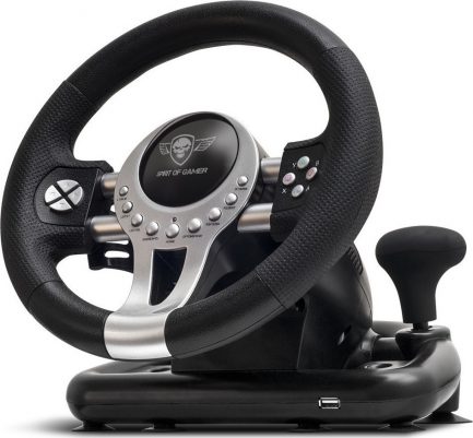 Spirit of Gamer R-Ace Wheel Pro 2 for PC, PS3, PS4, XBOX One (SOG-RWP2) - Image 3