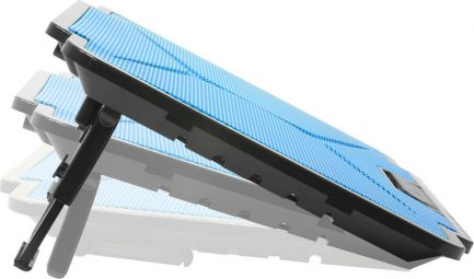 Spirit of Gamer Cooler Air Blade 100 Blue (SOG-VE100BL) with 2 Fans for  15,6 " Laptops - Image 2