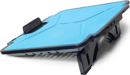 Spirit of Gamer Cooler Air Blade 100 Blue (SOG-VE100BL) with 2 Fans for  15,6 " Laptops - Image 3