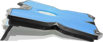 Spirit of Gamer Cooler Air Blade 500 for Laptops 17.3",with 4 Fans (SOG-VE500BL) Blue - Image 3