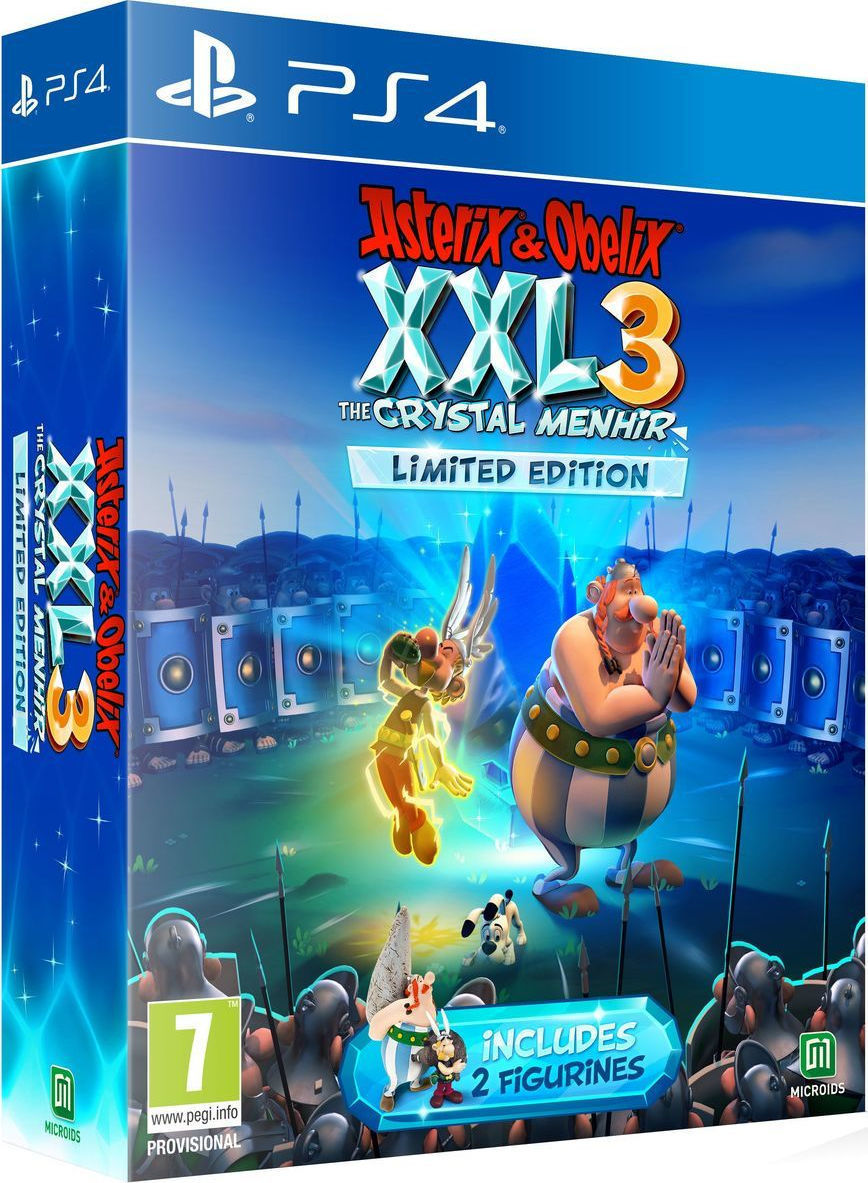 PS4 Game - Asterix & Obelix XXL 3: The Crystal Menhir (Limited Edition) new