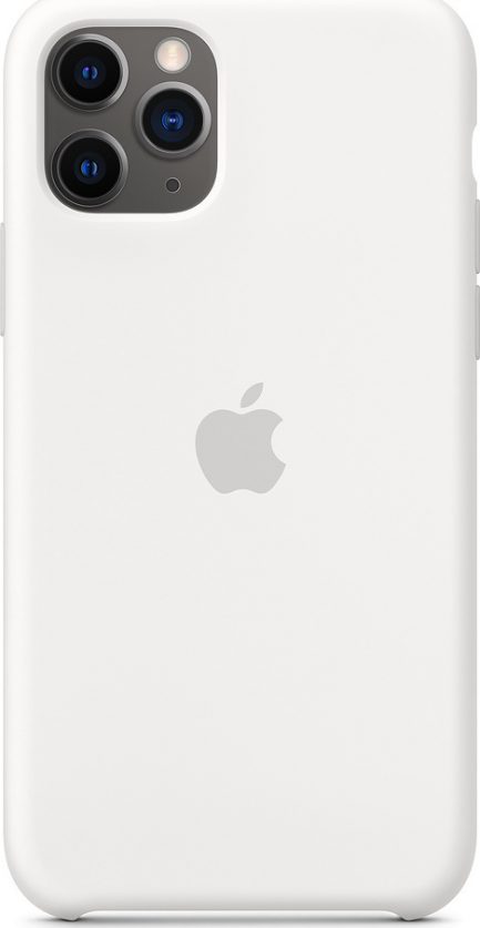 Original  Apple Silicone Case White (iPhone 11 Pro) (MWYL2ZM/A) - Image 2