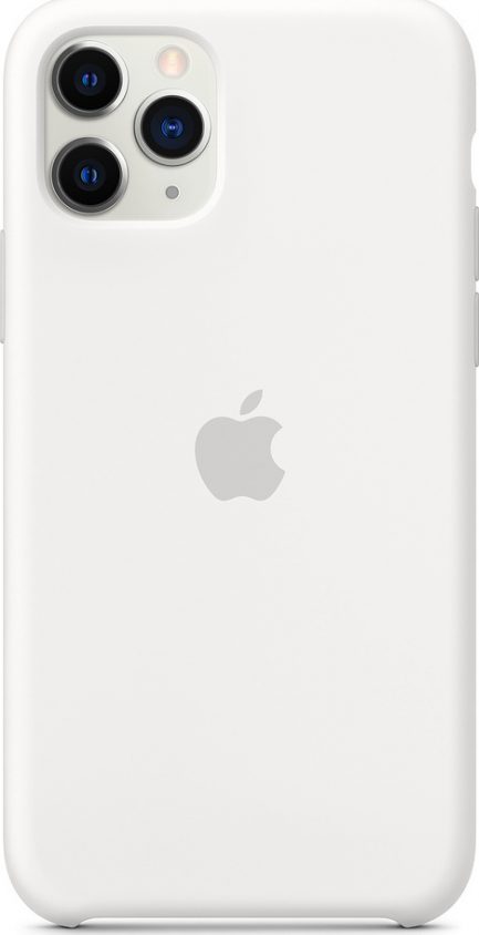 Original  Apple Silicone Case White (iPhone 11 Pro) (MWYL2ZM/A) - Image 4