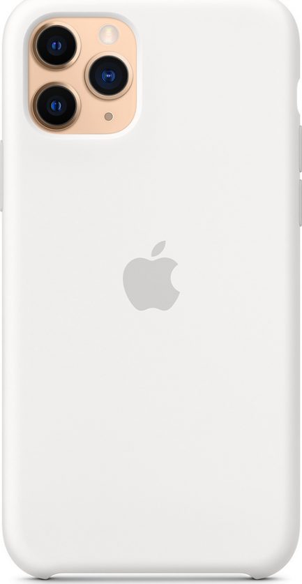 Original  Apple Silicone Case White (iPhone 11 Pro) (MWYL2ZM/A) - Image 5