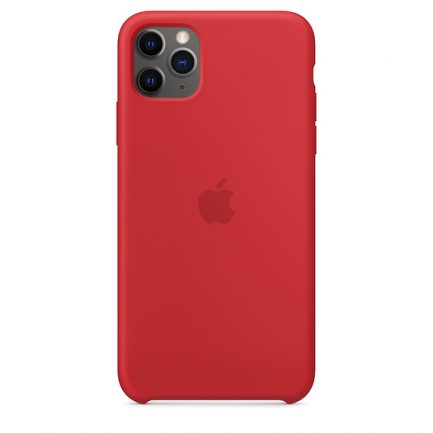 Original Apple Silicone Case (Product)Red (iPhone 11 Pro Max) (MWYV2ZM/A) - Image 2