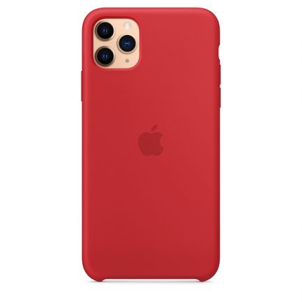 Original Apple Silicone Case (Product)Red (iPhone 11 Pro Max) (MWYV2ZM/A) - Image 5