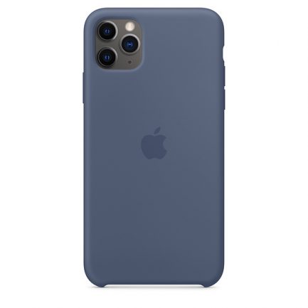 Original  Apple Silicone Case Alaskan Blue (iPhone 11 Pro Max) MX032ZM/A - Image 2