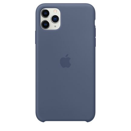 Original  Apple Silicone Case Alaskan Blue (iPhone 11 Pro Max) MX032ZM/A - Image 3