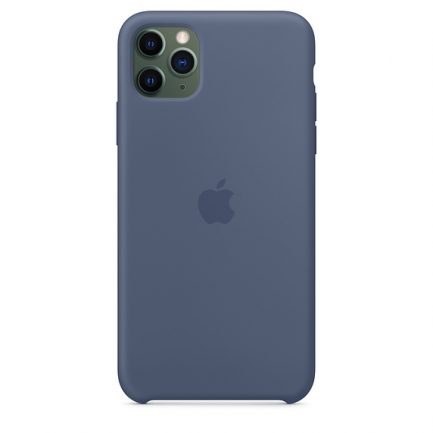 Original  Apple Silicone Case Alaskan Blue (iPhone 11 Pro Max) MX032ZM/A - Image 4