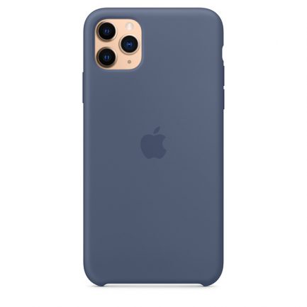 Original  Apple Silicone Case Alaskan Blue (iPhone 11 Pro Max) MX032ZM/A - Image 5