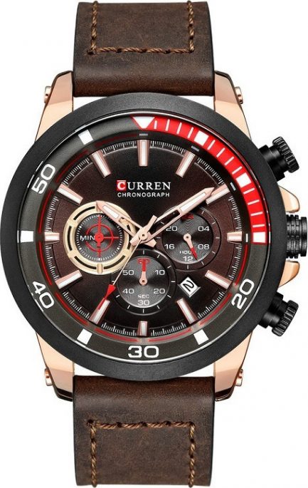 Ανδρικό Ρολόι Curren 8310 με Xρονογράφους Brown - Image 2