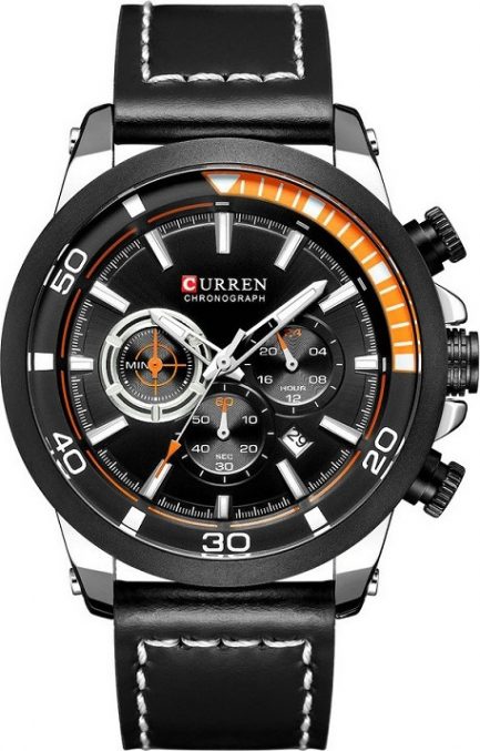 Ανδρικό Ρολόι Curren 8310 με Xρονογράφους Black - Image 2