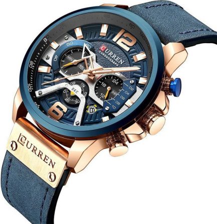 Curren CR8329 Blue Με Χρονογράφους - Image 2